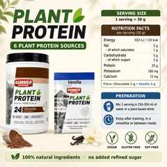 Plant Protein - Vegán fehérje forrás - Hammer Nutrition CEE