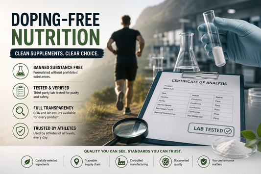 Doppingmentes Hammer Nutrition sporttáplálkozási termékek – Informed Sport tanúsítás és laboratóriumi ellenőrzés