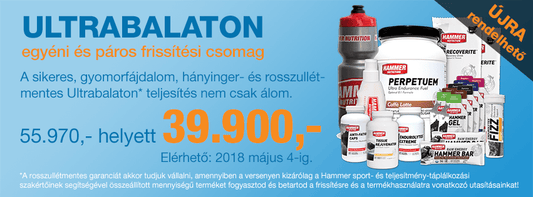 Ultrabalaton teljesítés gyomorgörcsök, hányiger és rosszullét nélkül! - Hammer Nutrition CEE