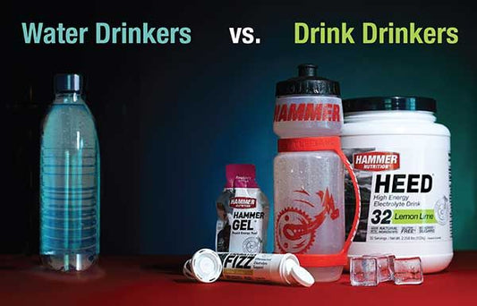 Vízivók vs. ízesített italt ivók - Hammer Nutrition CEE