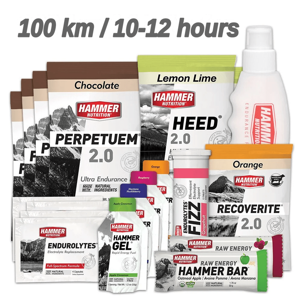 100 km ultra running pack - Hammer Nutrition CEE