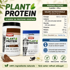 Plant Protein - Vegán fehérje forrás - Hammer Nutrition CEE
